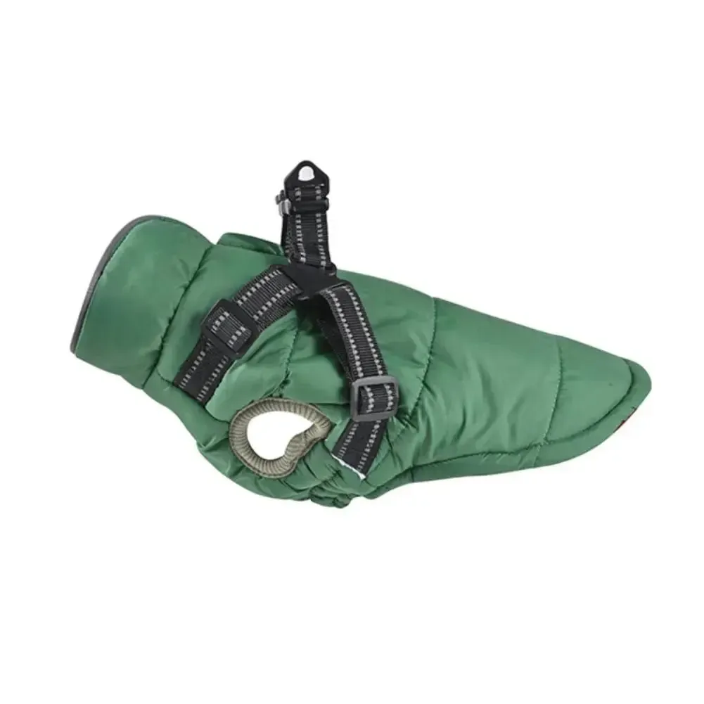 Anniepaw Polar Pup Panache Reflective Padded Harness Coat