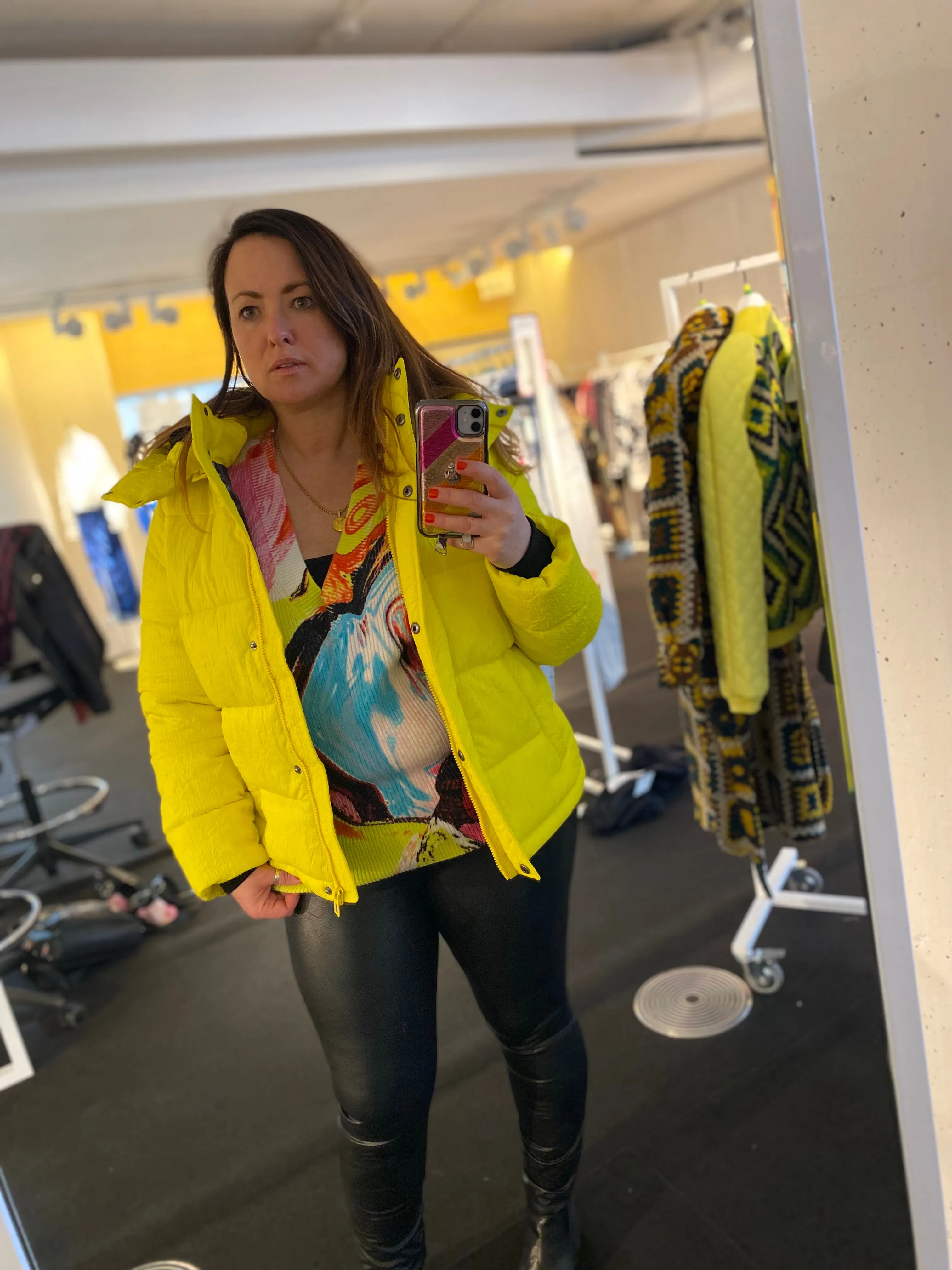 Desigual Padded Estocolmo Coat with Detachable Hood 22WWEW18