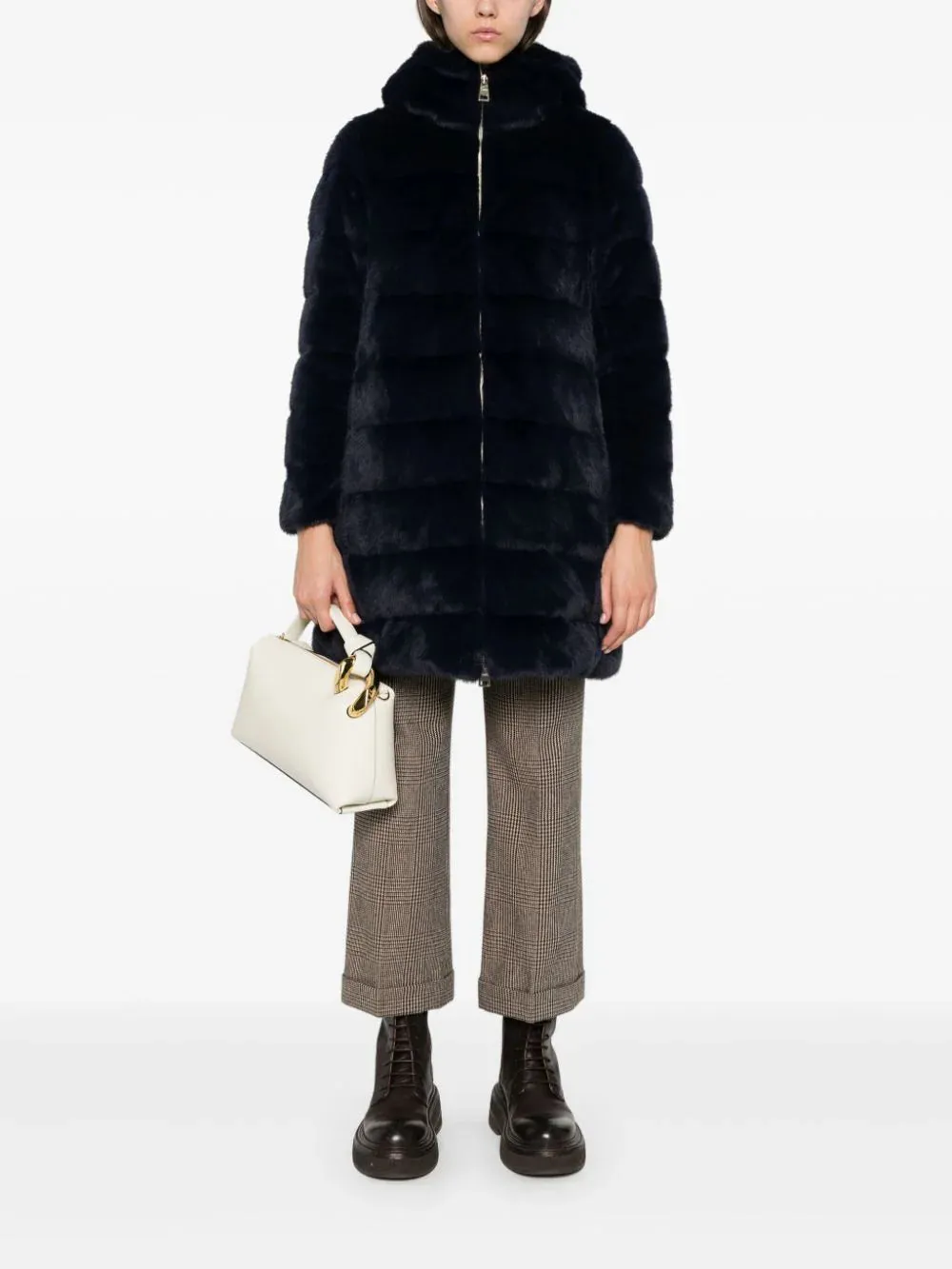 faux-fur coat