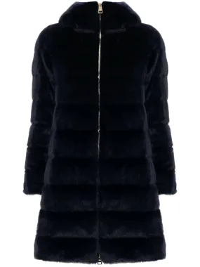 faux-fur coat