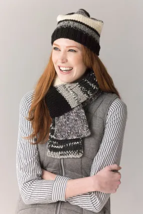 Level 2 - Easy Knit Scarf & Hat - Version 1