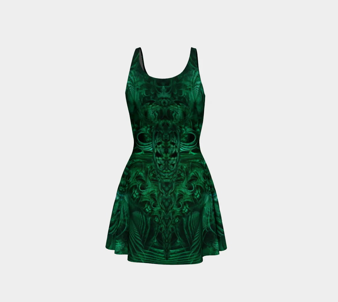Meganeuropsis Flare Dress
