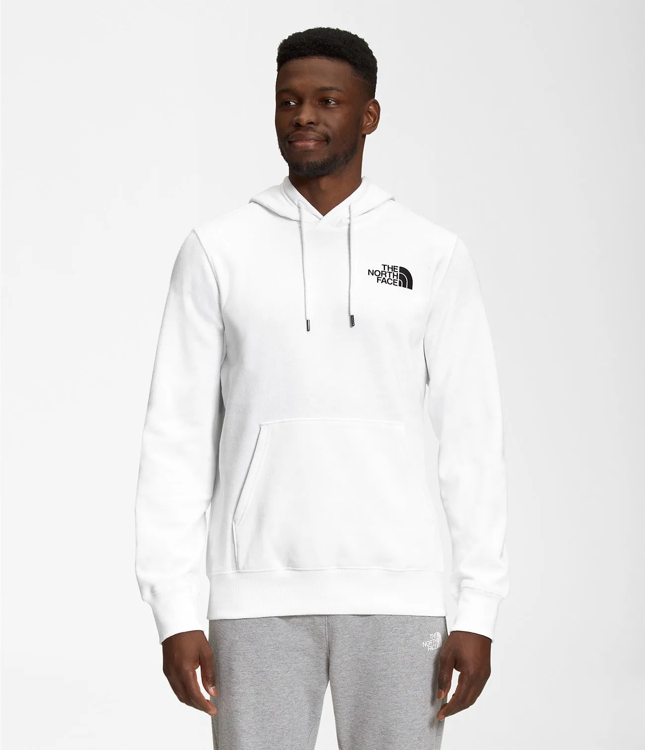 Men's Box NSE Pullover Hoodie | White/Black