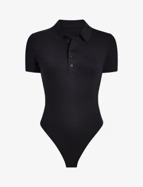 Neoprene Polo Bodysuit